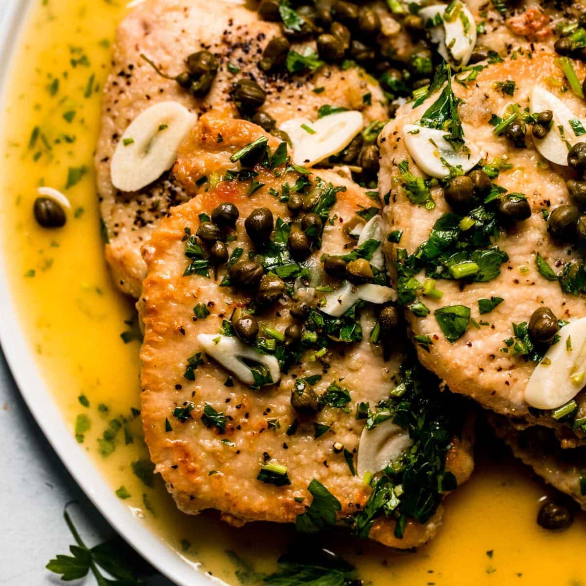 Pork Piccata 30 Minute Easy Recipe Platings Pairings